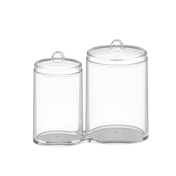 Bee Home Round Double Organizer - Crystal Storage Solution