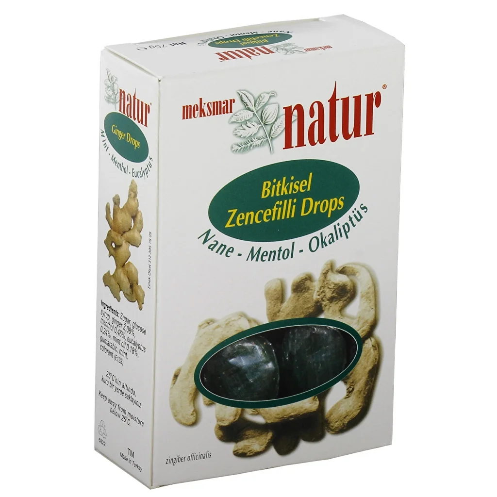Meksmar Natur Mint Lemon Eucalyptus Flavored Candy