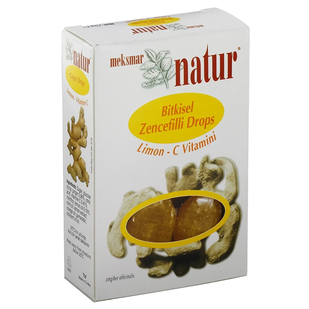 Meksmar Natur Lemon Flavored Vitamin C Candy