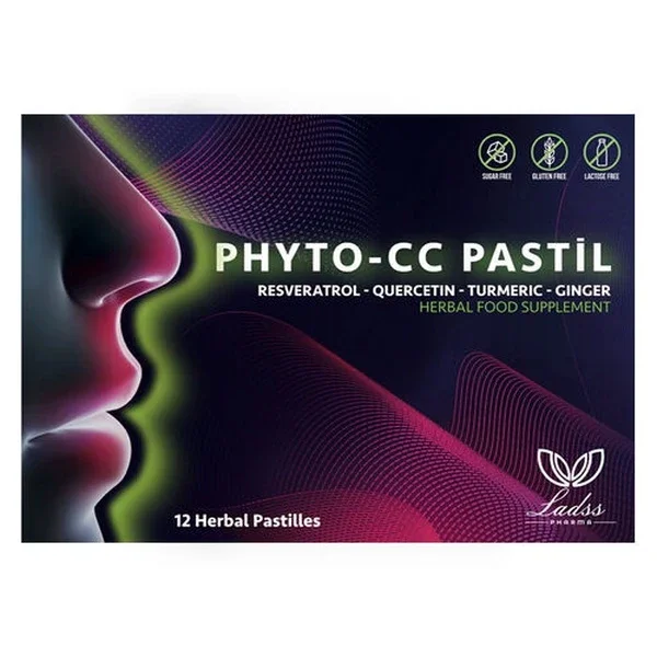 Ladss Pharma Phyto-cc Pastilles Food Supplement 12 pastilles