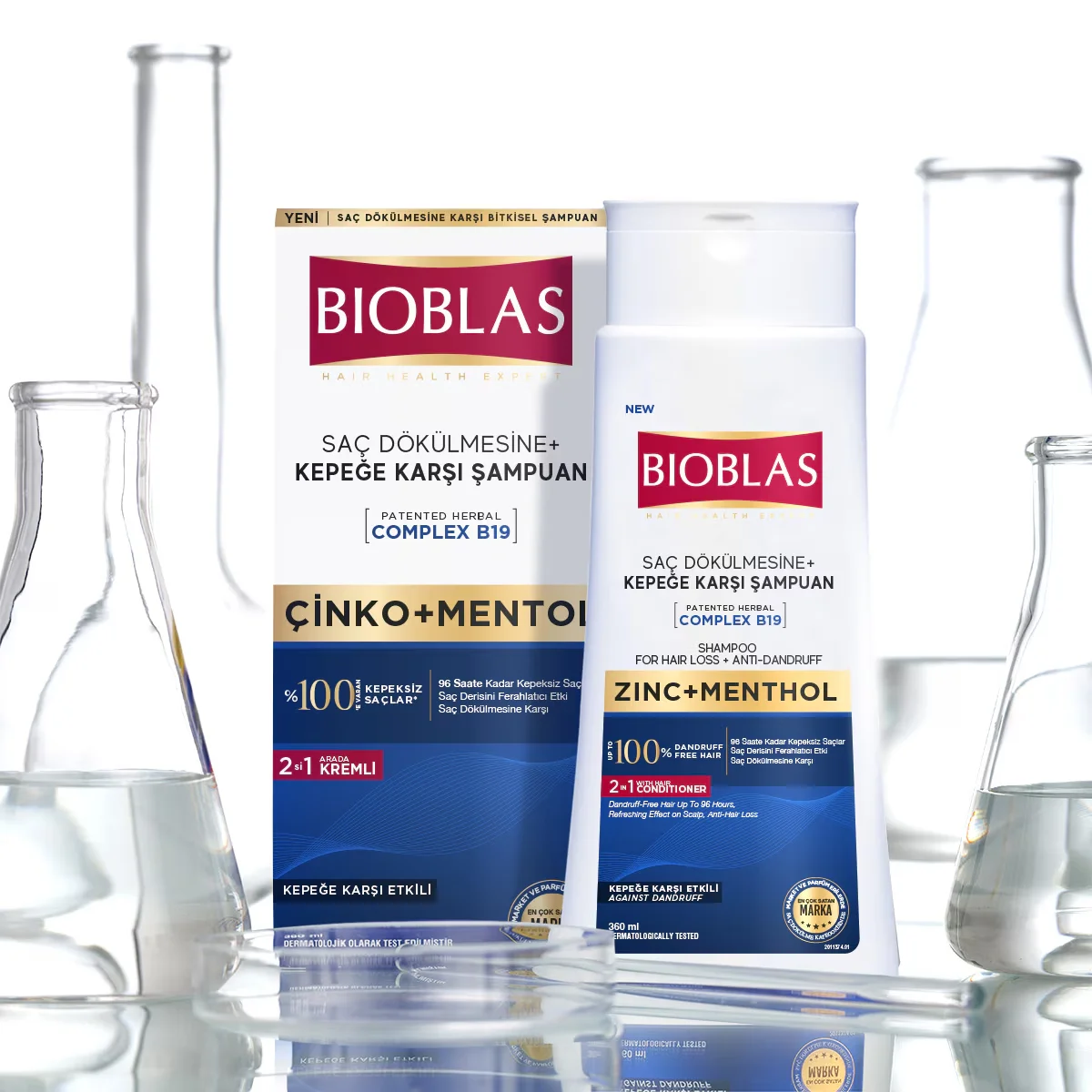 Bioblas Anti Hair Loss And Dandruff Shampoo 360 ml
