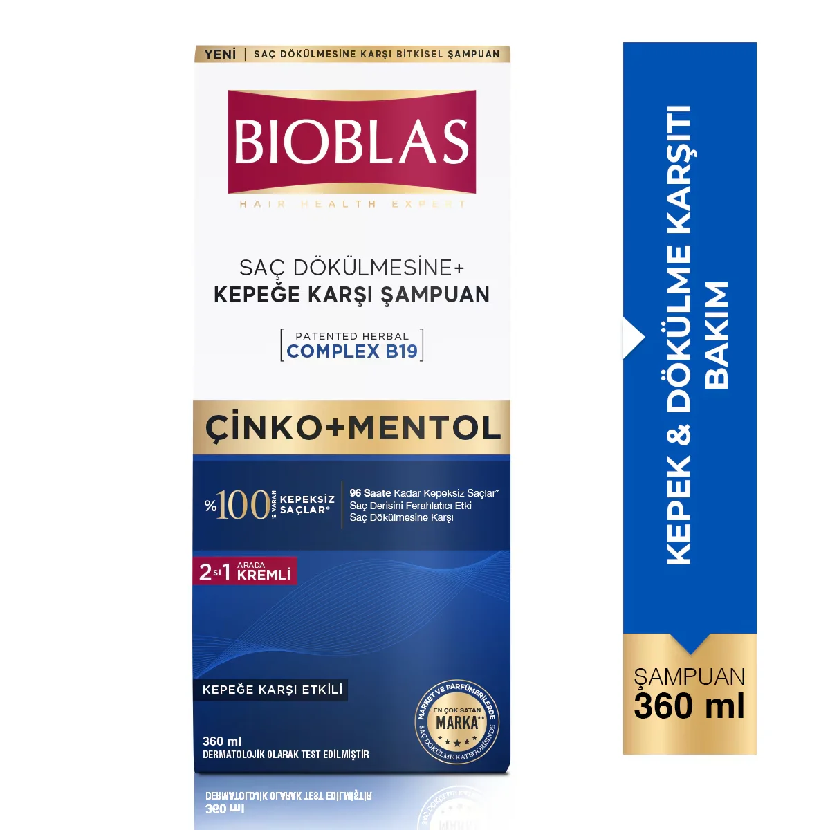 Bioblas Anti Hair Loss And Dandruff Shampoo 360 ml
