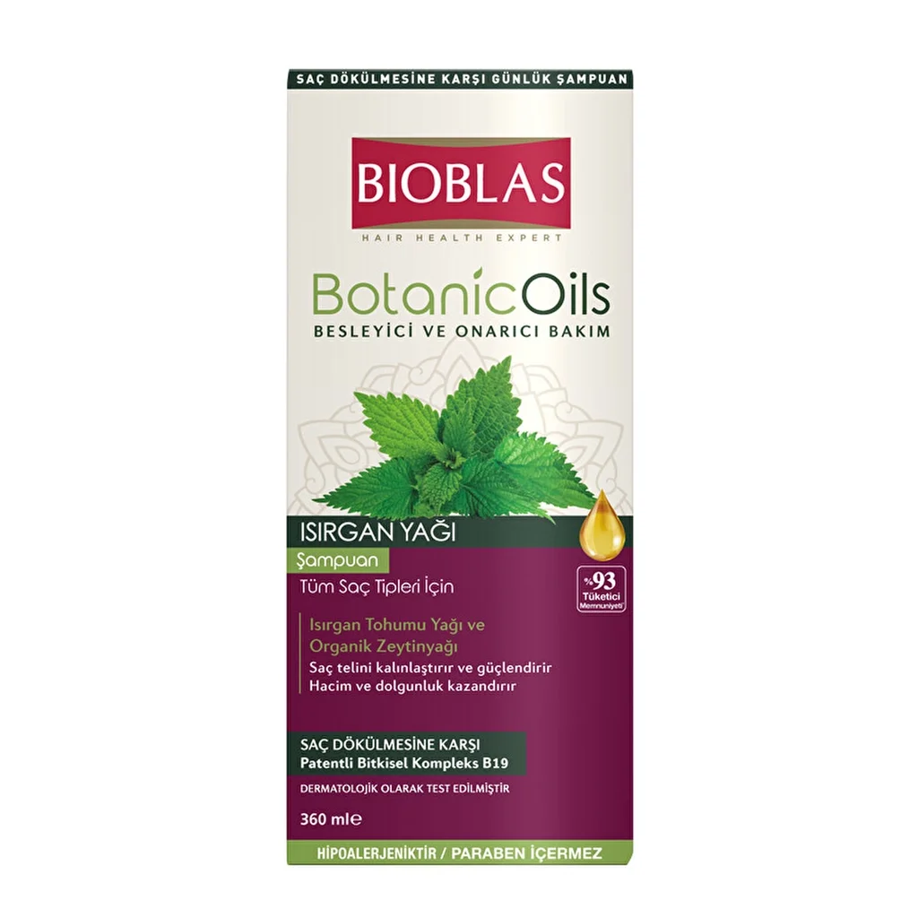 Bioblas Herbal Volume Shampoo For Fine And Weak Hair 360 ml