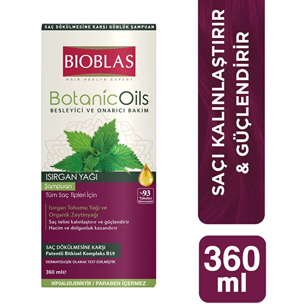 Bioblas Kräuter Volumen Shampoo 360ml