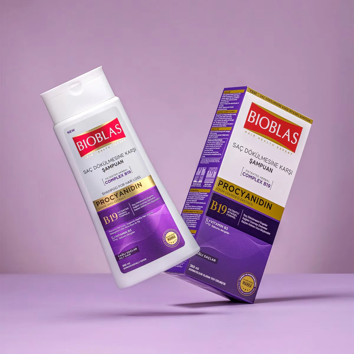 Bioblas Anti-Haarausfall &amp; Öl Kontrolle Shampoo