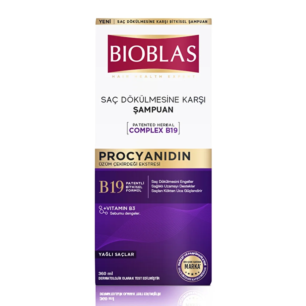 Bioblas Anti-Haarausfall &amp; Öl Kontrolle Shampoo