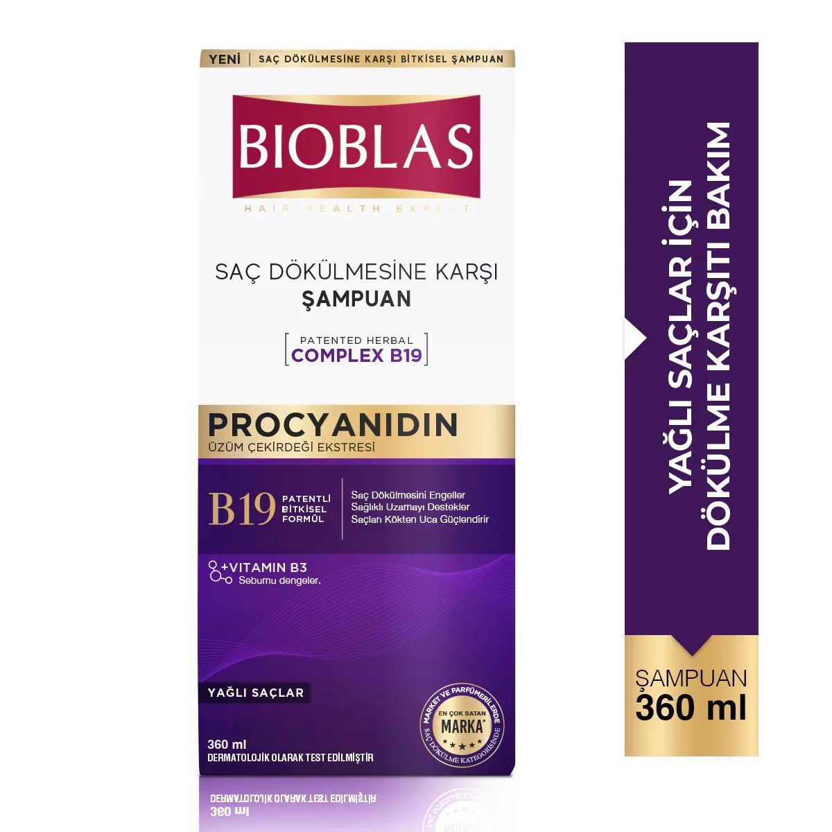 Bioblas Anti-Haarausfall &amp; Öl Kontrolle Shampoo