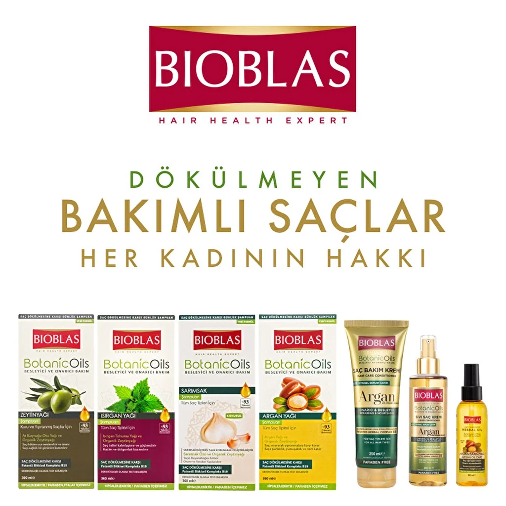 Bioblas Botanics Oil Argan Oil Hair Care Cream 250 ml