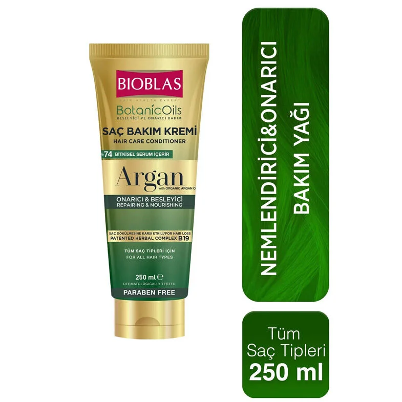Bioblas Botanics Oil Argan Oil Hair Care Cream 250 ml