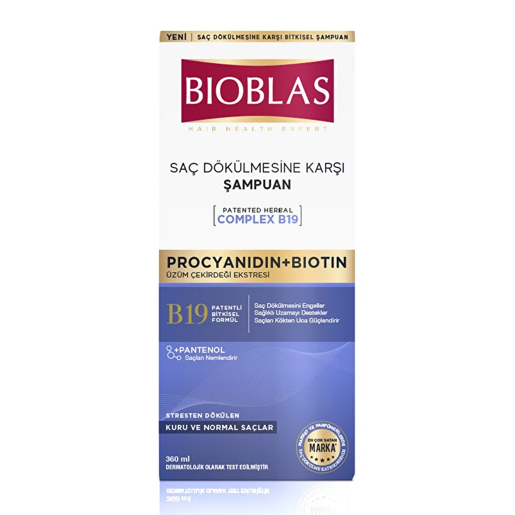 Bioblas Hair Loss Anti Stress Shampoo 360 ml
