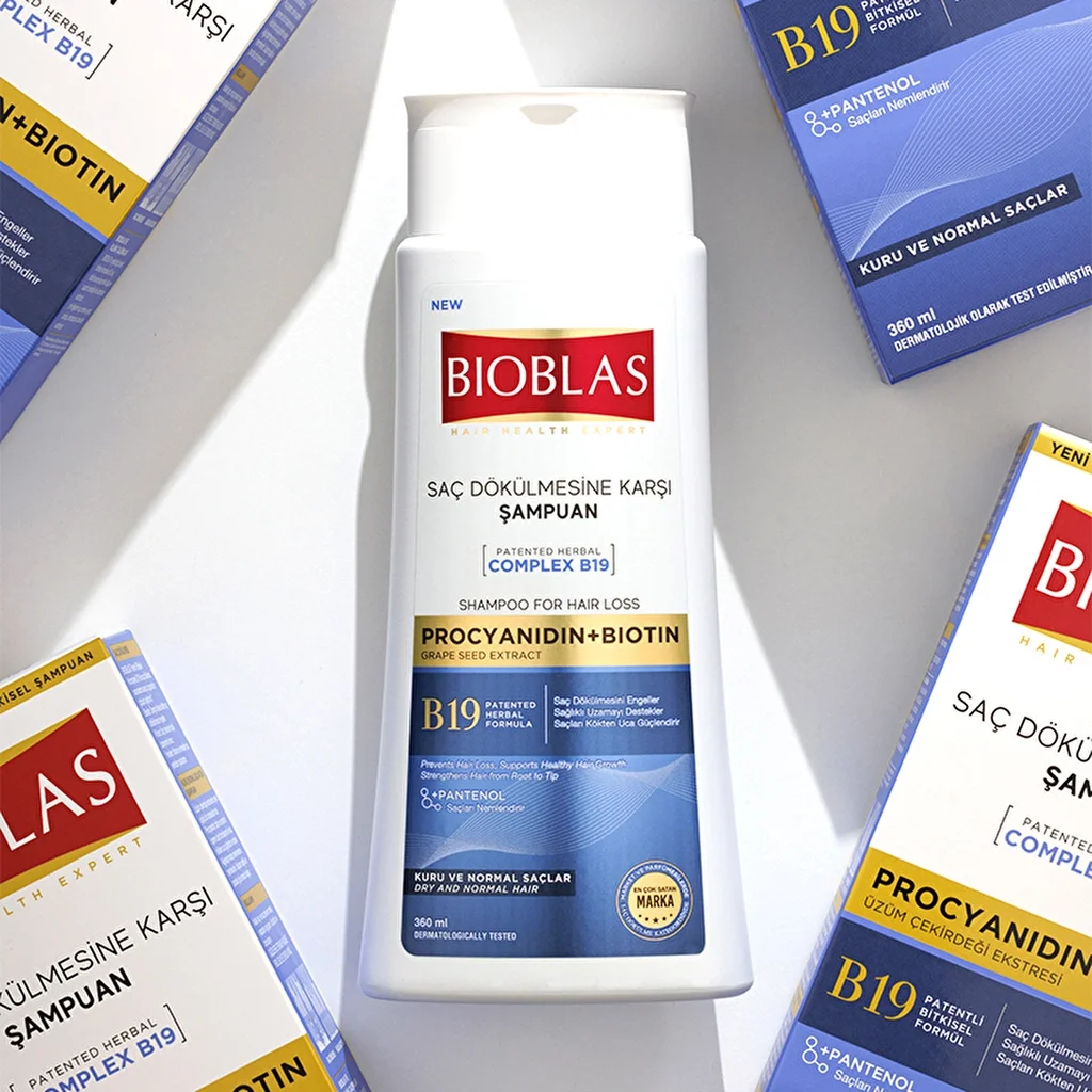 شامبو بيوبلاس المضاد للتوتر لتساقط الشعر 360 مل Bioblas