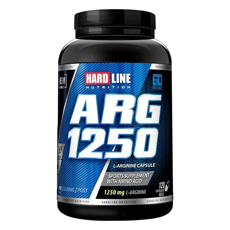 Hardline Arg 1250 120 capsules