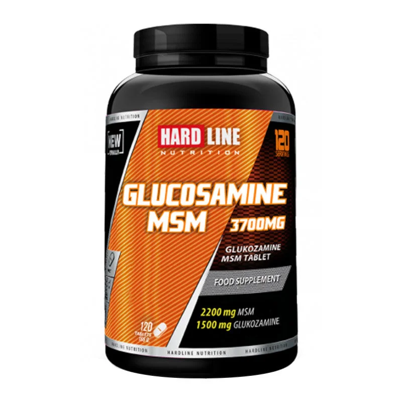 Hardline Glucosamine Msm 3700 mg 120 ml