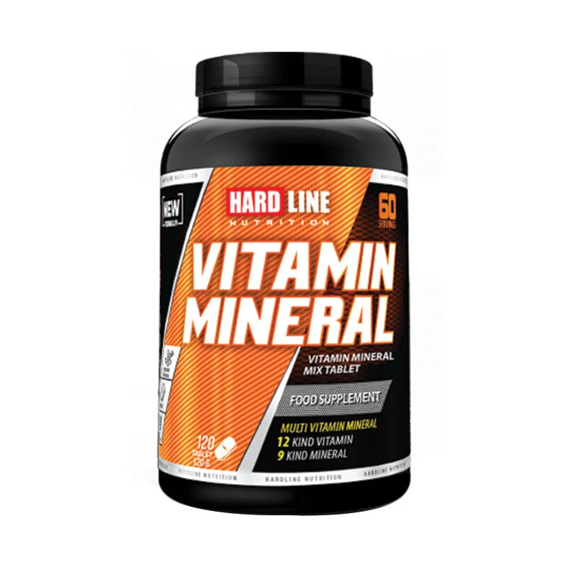 Hardline Vitamin Mineral 120 tablets
