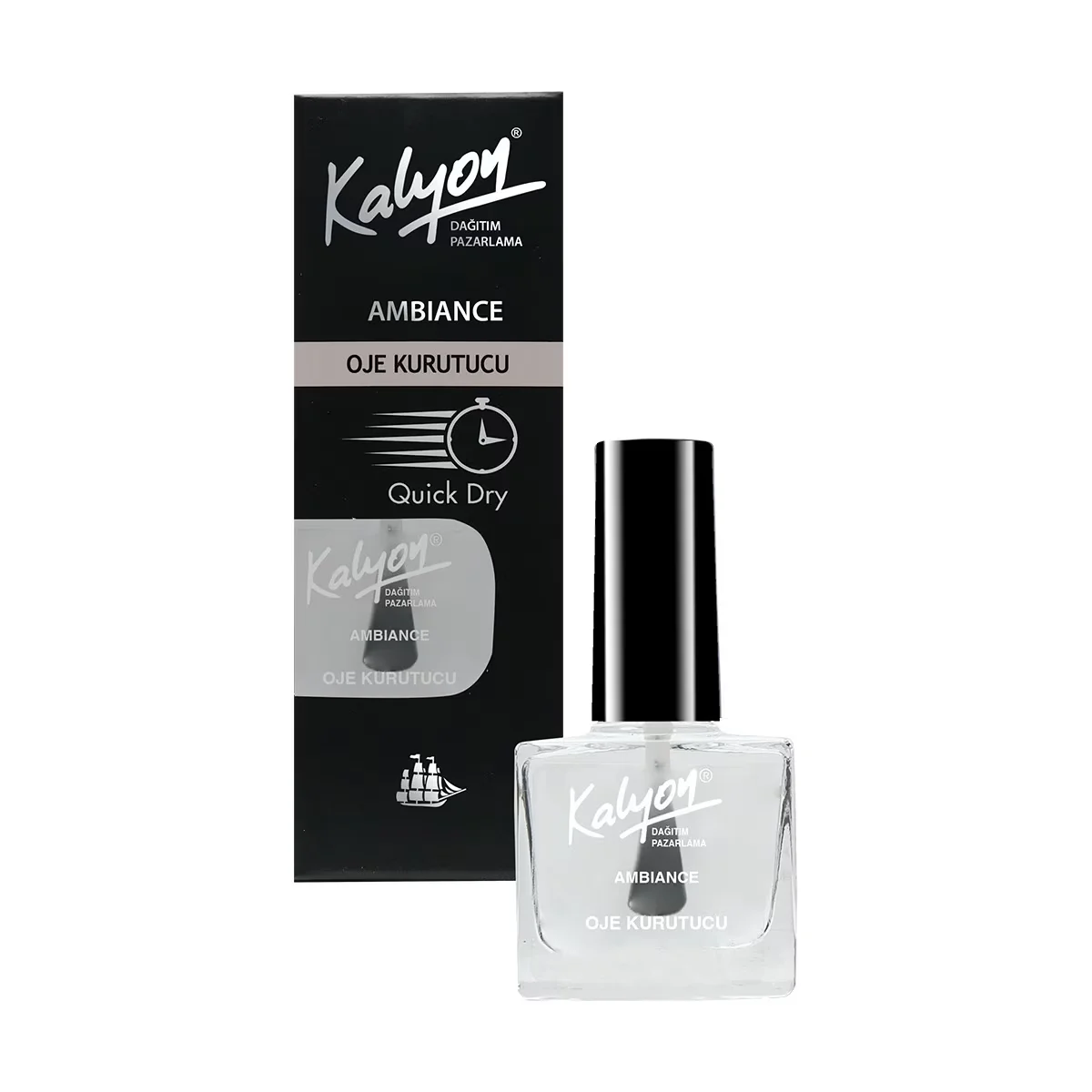 Kalyon Schnell-Trocknender Nagellack-Trockner Pinsel - 11ml