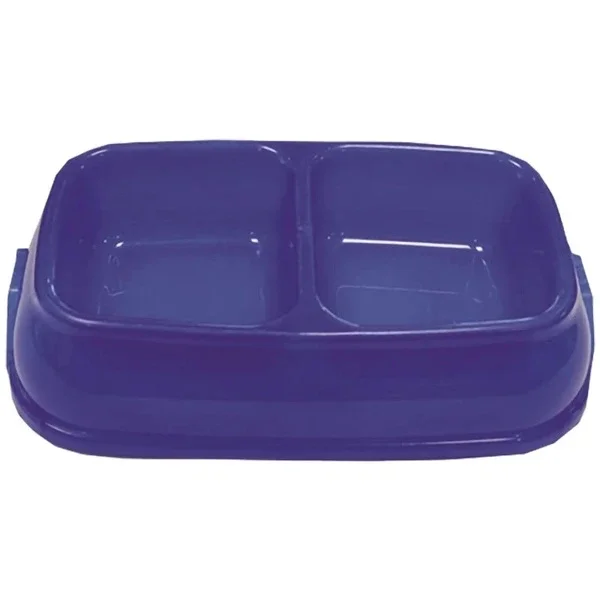 Pet's Family Small Double Food Bowl