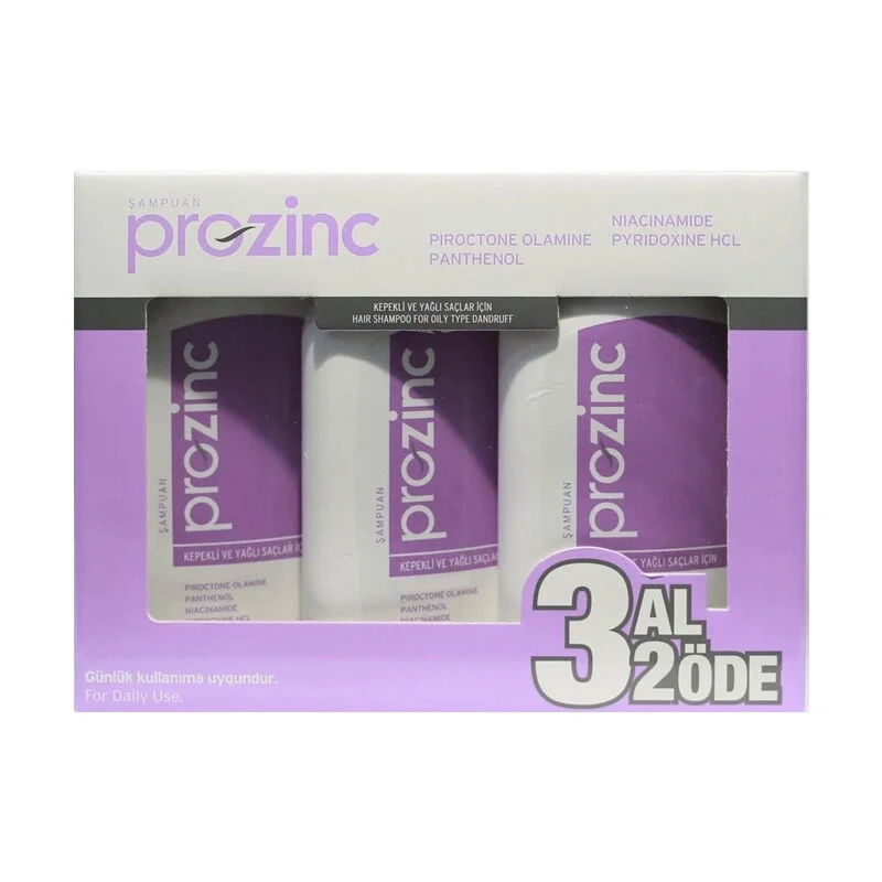 Prozinc 3 buy 2 pay 3 x300 ml (dandruff And Oily Hair) Shampoo 3 x300 ml