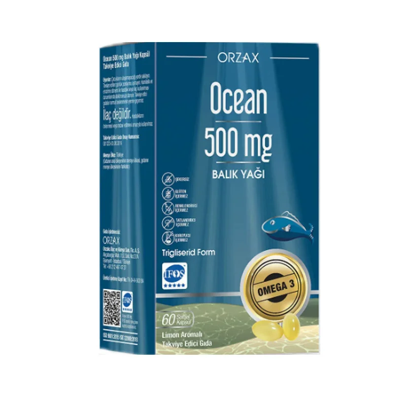 Orzax Ocean 500 mg 60 capsules