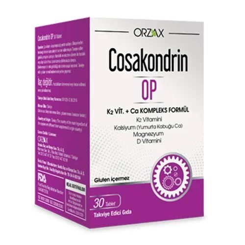 Orzax Cosakondrin Op 30 tablets