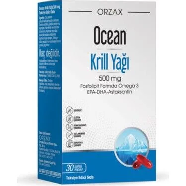 Orzax Ocean Krill Oil 700 mg 30 capsules