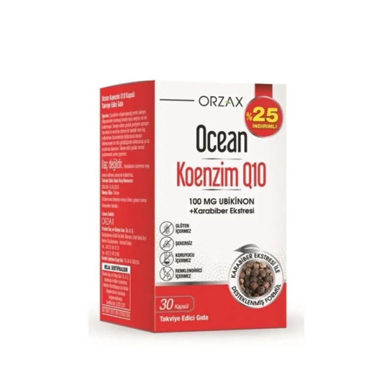 Orzax Ocean Coenzyme Q10 30 capsules