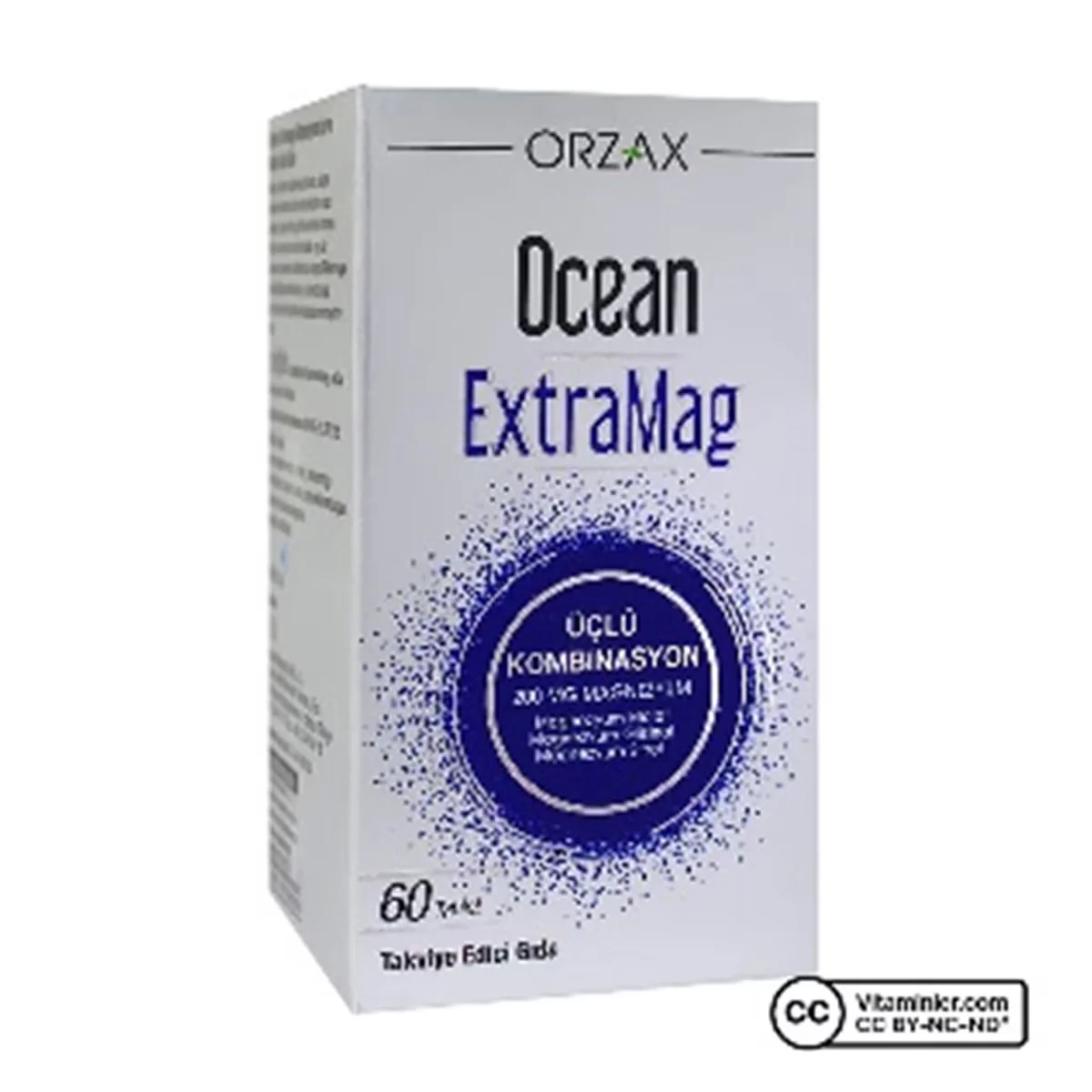 Orzax Ocean Extramag Triple Magnesium Combination 60 tablets