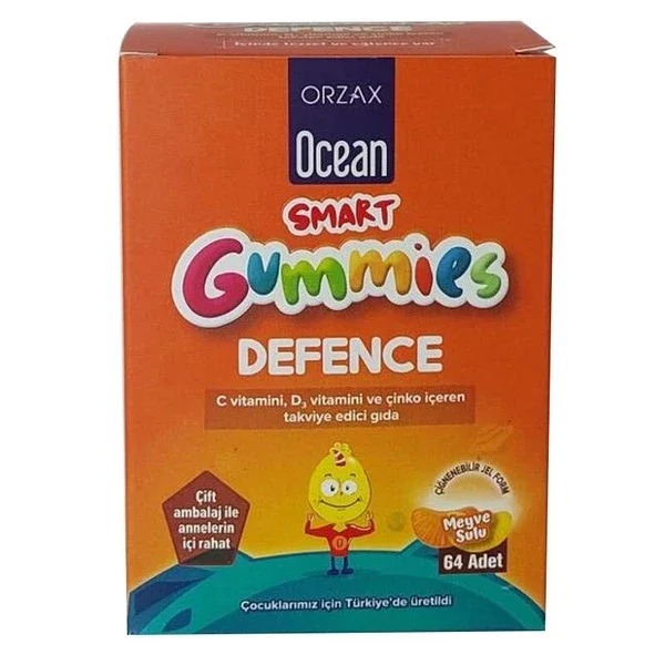 Orzax Ocean Smart Gummies Defense 64 pcs Chewable Gel