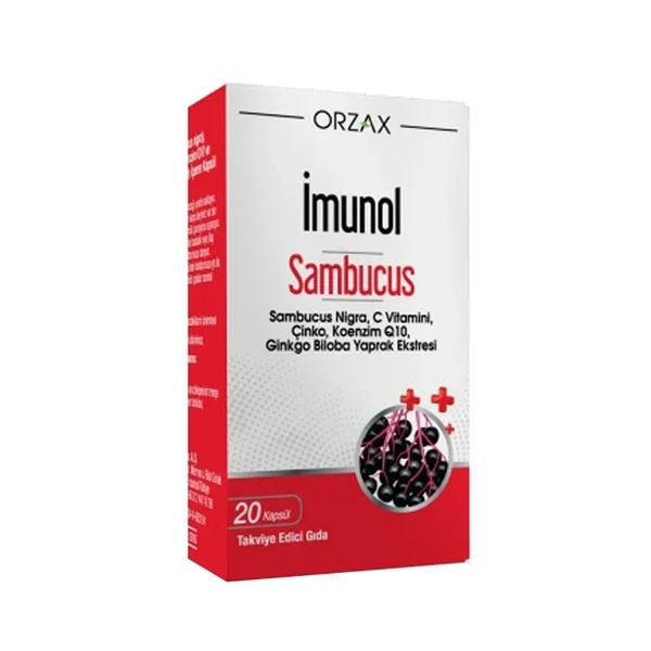 Orzax Ocean Imunol Sambucus 20 capsules