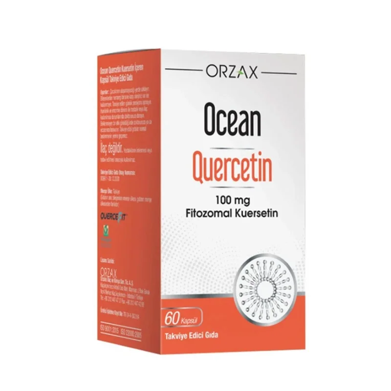 Orzax Ocean Liposomal Quercetin 100 mg 60 capsules