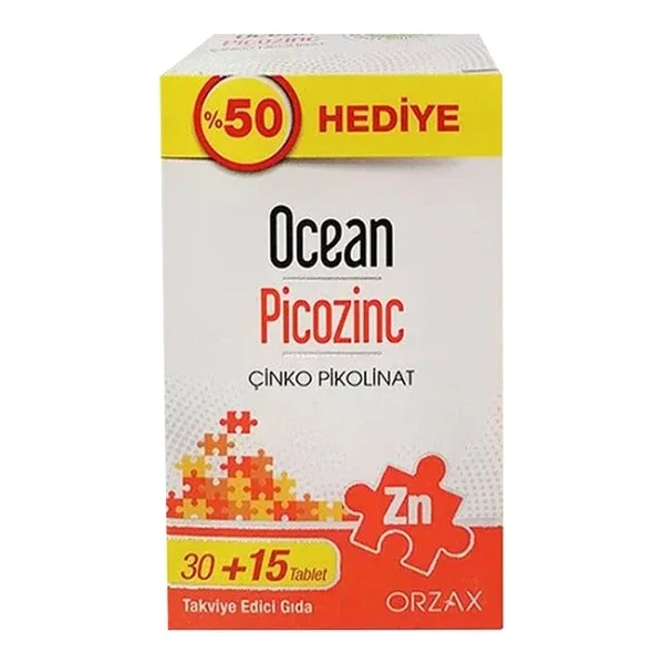 Orzax Ocean Picozinc 30 + 15 tablets
