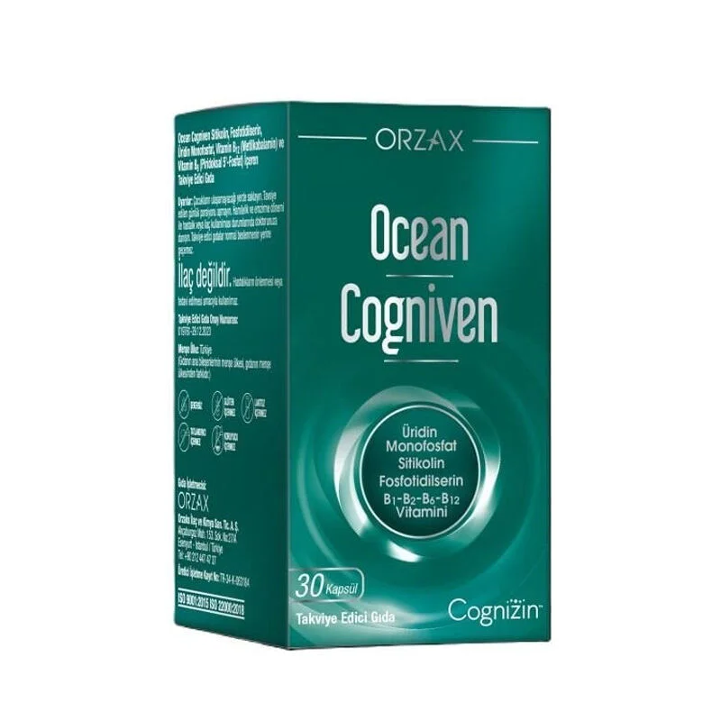 Orzax Ocean Cogniven Containing Supplementary Food 30 capsules
