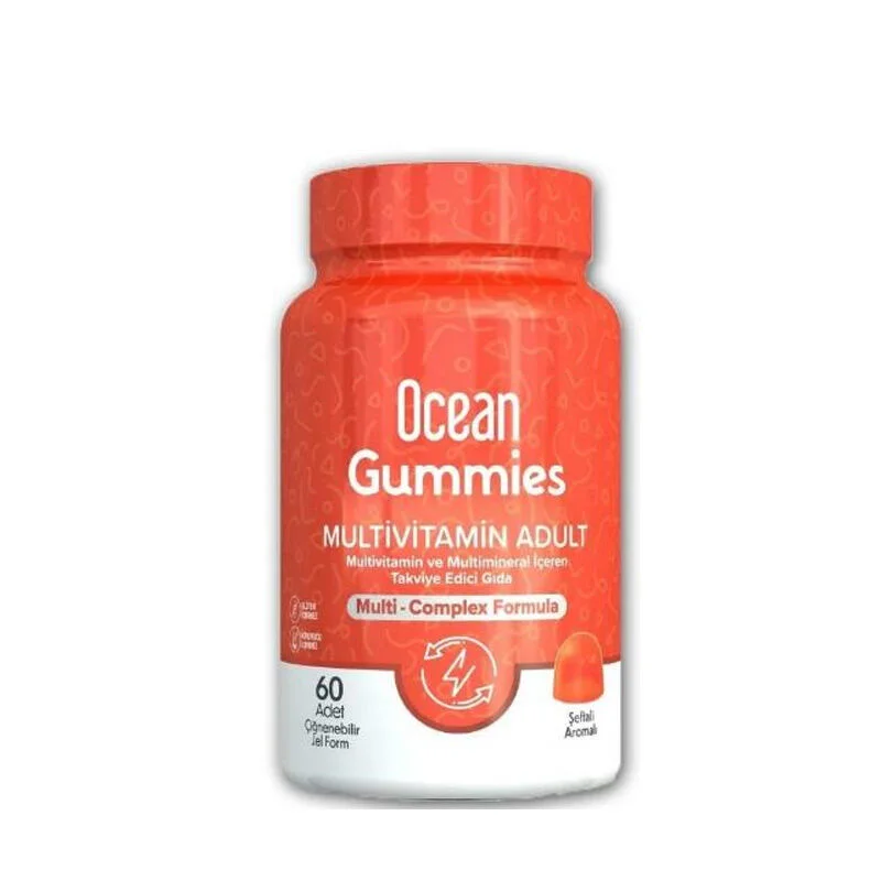 Orzax Ocean Gummies Multivimatimin Adult Food Supplement 60 pcs Chewable Gel Form