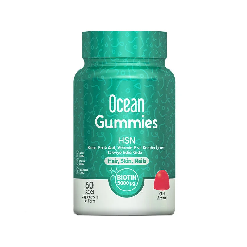 Orzax Ocean Gummies Hsn Food Supplement 60 pcs Chewable Gel Form