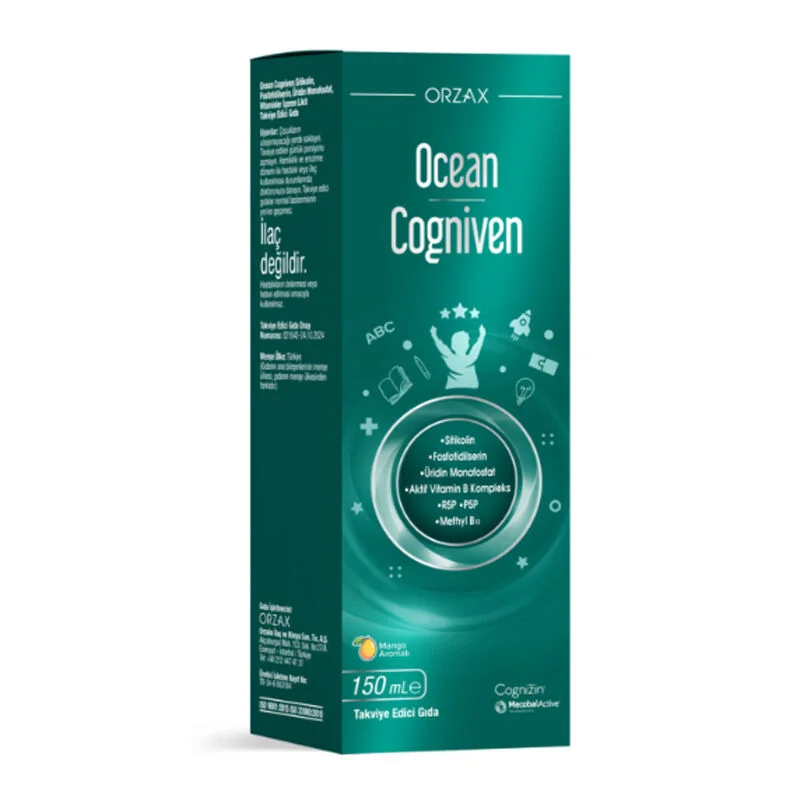 Orzax Ocean Cogniven Mango Flavored Food Supplement 150 ml