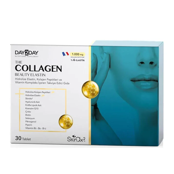 Day2Day The Collagen Beauty Elastin Supplement Food 30 tablets