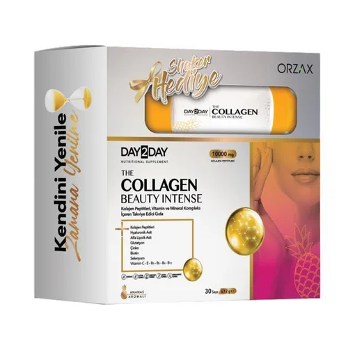 Day2 day The Collagen Beauty Pineapple Flavored 30 sachets Shaker Gift