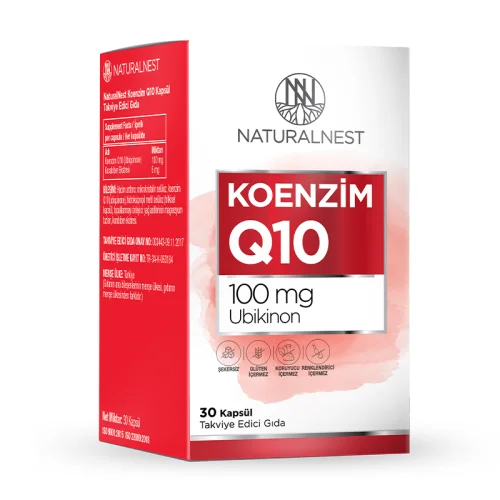 Naturalnest Coenzyme Q10 30 hard Capsules