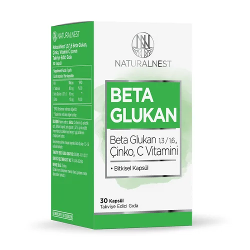 Naturalnest Beta Glucan 30 hard Capsules