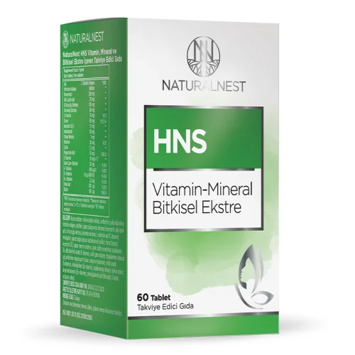 Naturalnest Hns Vitamin-mineral Herbal Extract 60 tablets