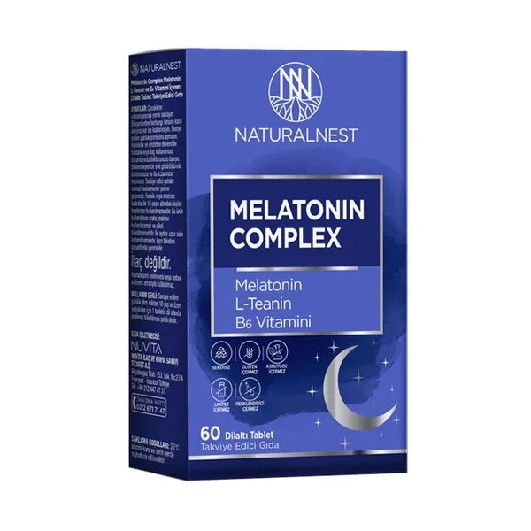 Naturalnest Melatonin Complex 60 tablets