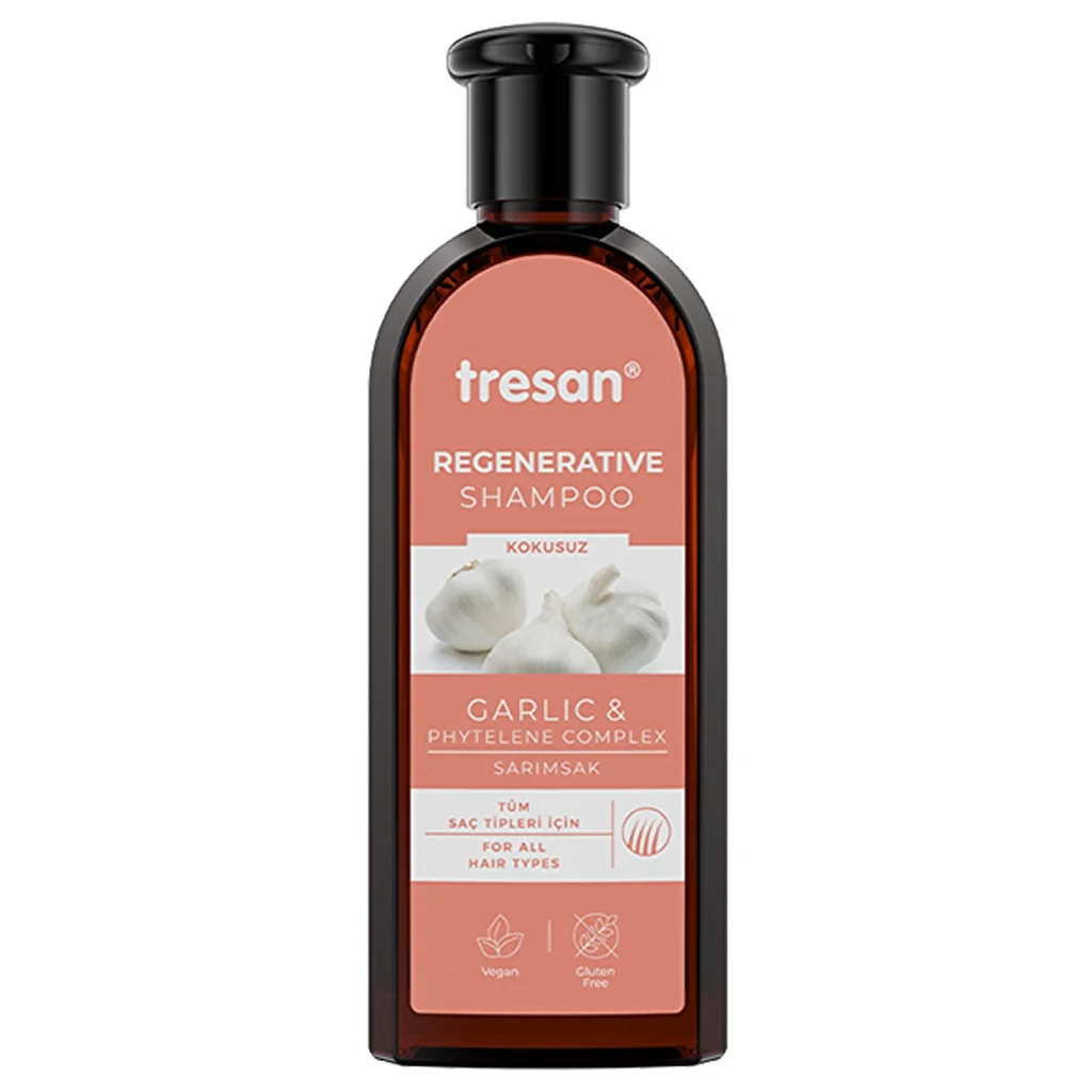 Tresan Garlic Extract Repair Care Shampoo 300 ml