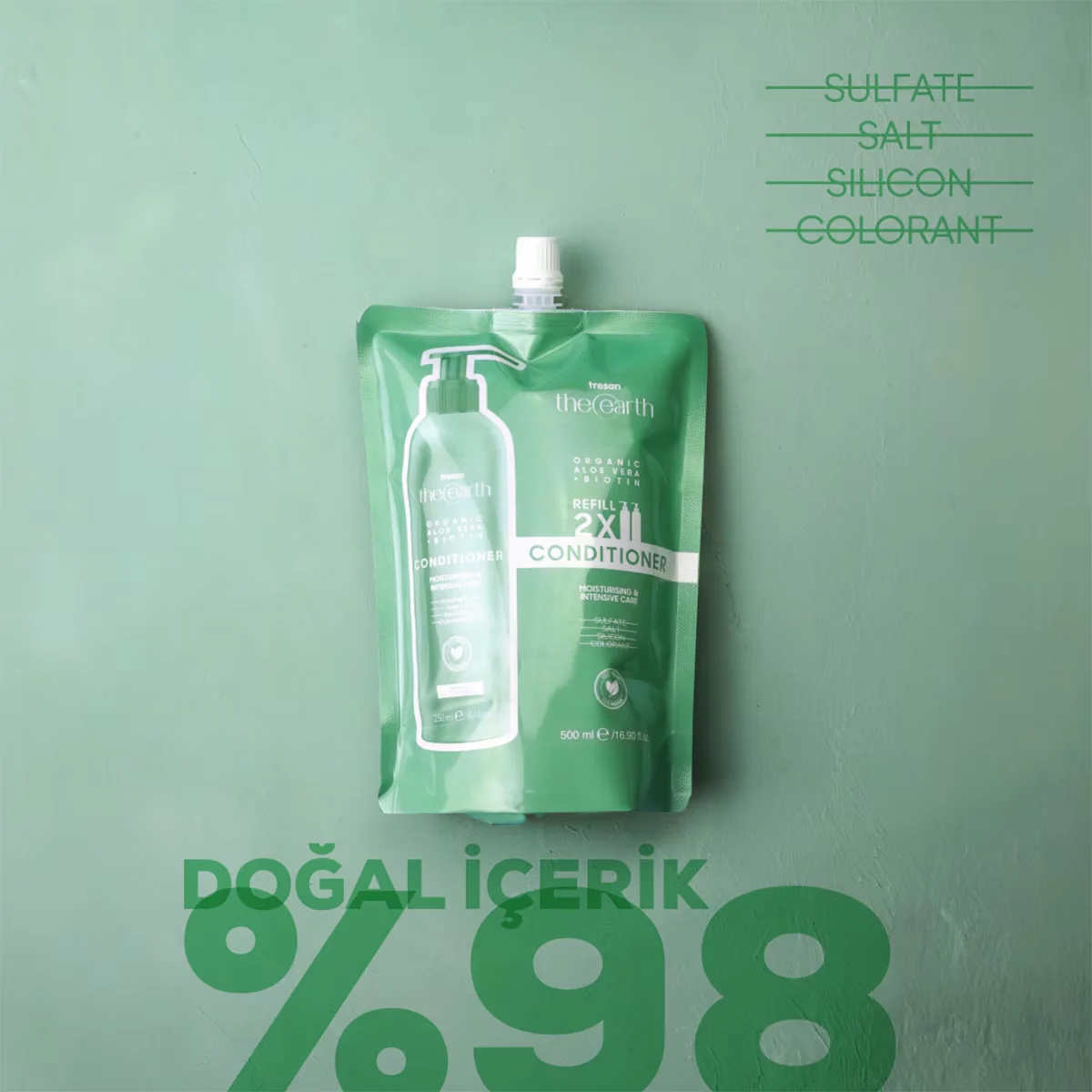 Tresan The Earth Conditioner Aloe Vera&amp;biotin 500 ml