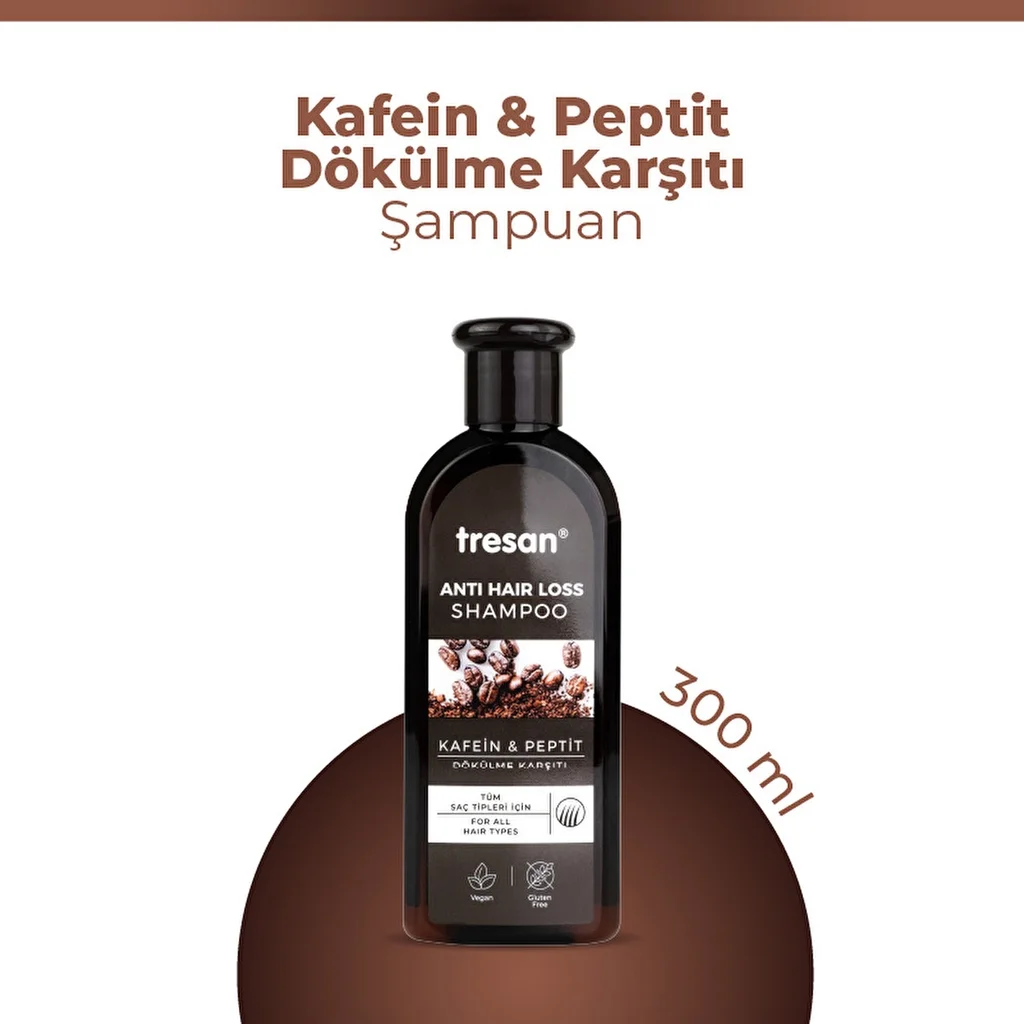 Tresan Caffeine &amp; Peptide Anti-loss Hair Care Shampoo 300 ml