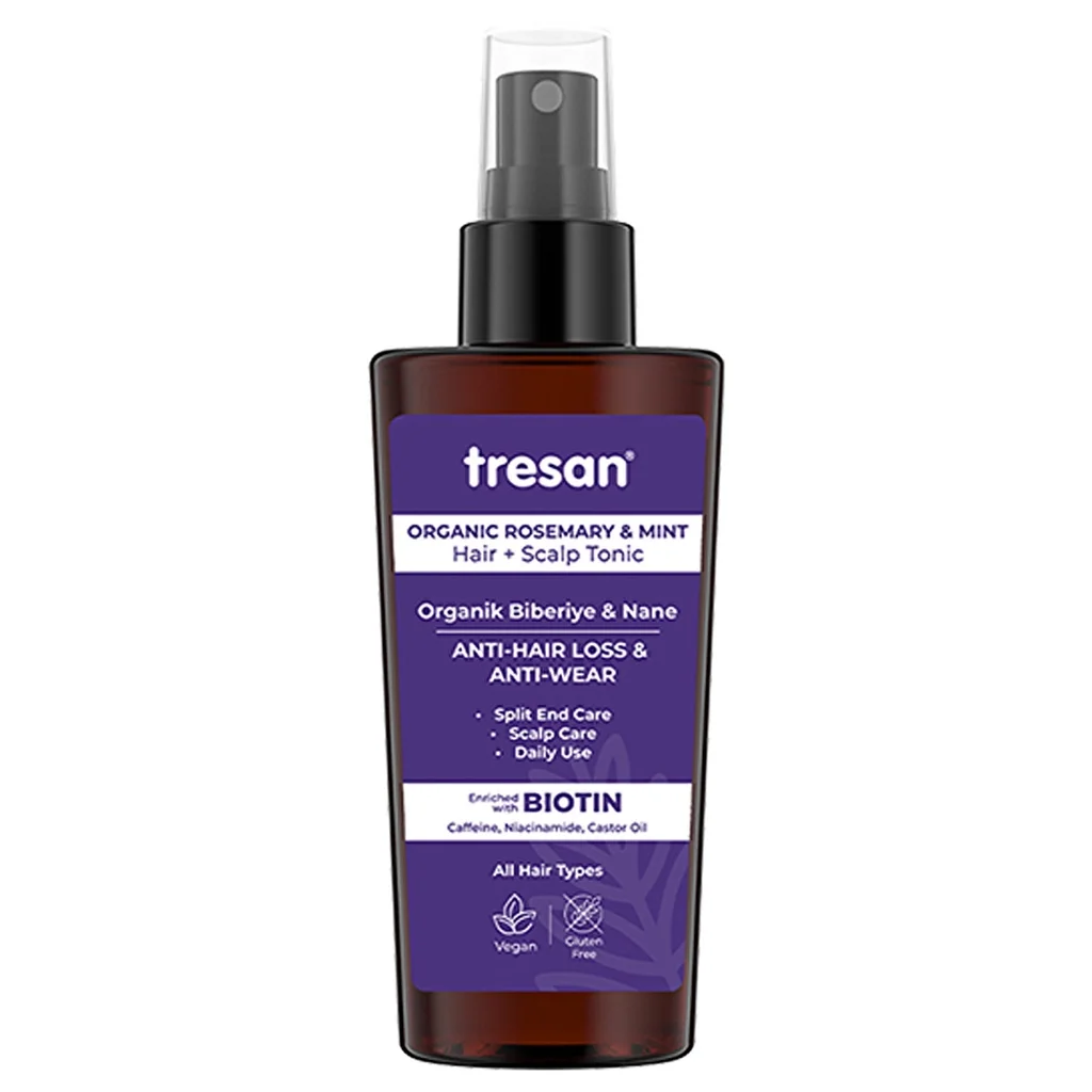Tresan Organic Rosemary & Mint Anti-loss And Damage Hair Tonic 125 ml