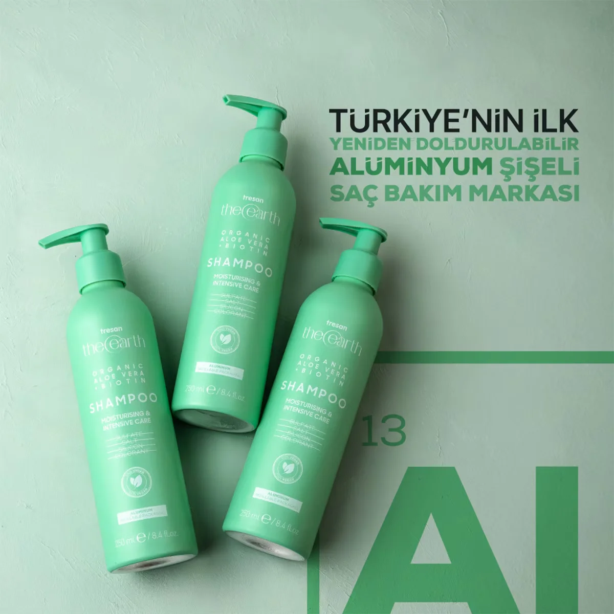 Tresan The Earth Shampoo Aloe Vera&amp;biotin 250 ml