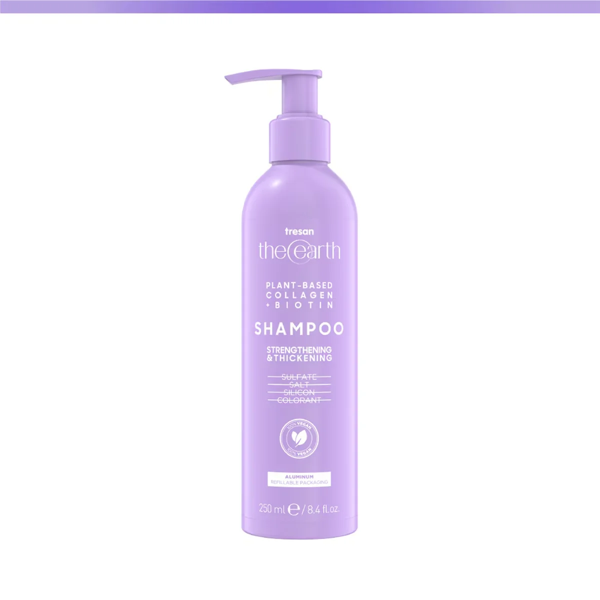 Tresan The Earth Shampoo Collagen&amp;biotin 250 ml
