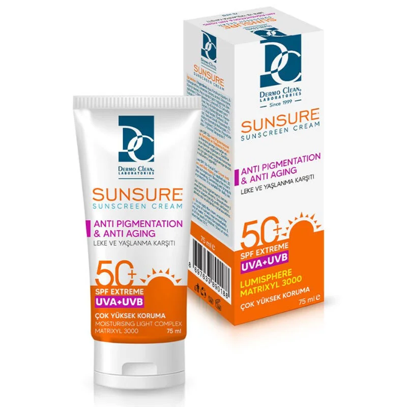 Dermo Clean Sunsure Sun Cream For Blemished Skin 75 ml