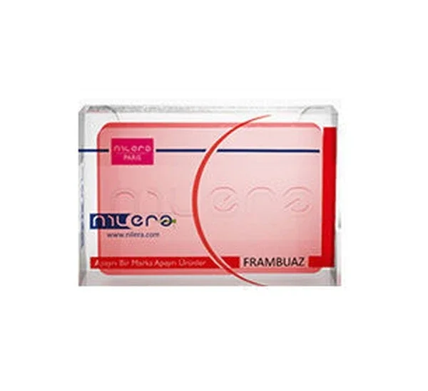 Nilera Raspberry Glycerin Soap 90g - Moisturizing Cleanser