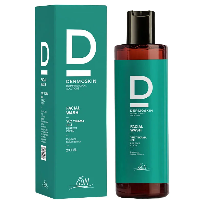 Dermoskin Acgun Face Wash Gel 200 ml