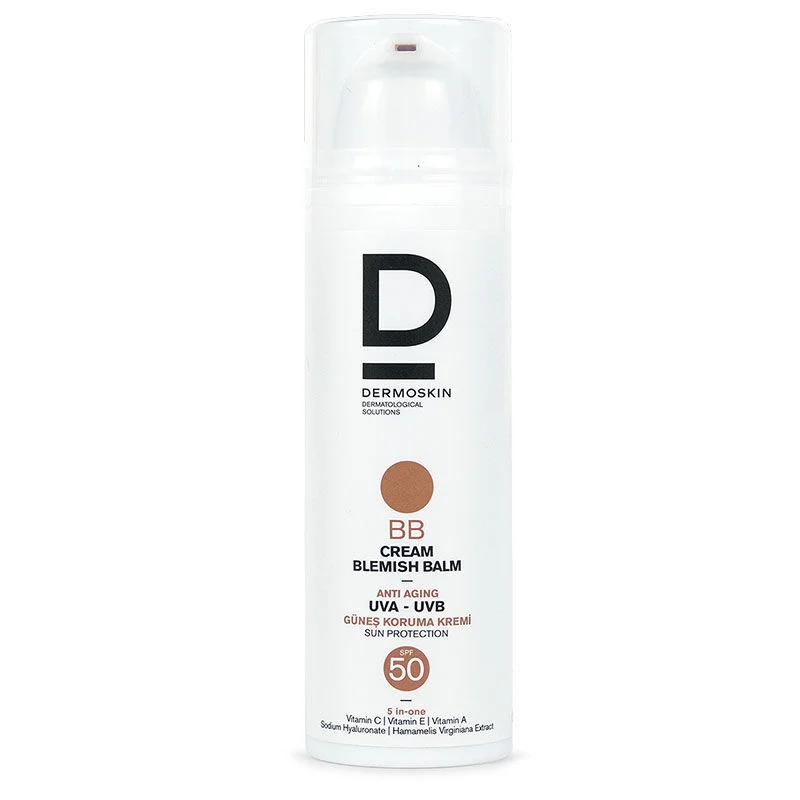 Dermoskin BB Cream SPF 50 - Leichte getönte Feuchtigkeitscreme 50ml